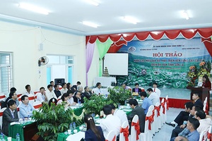 Hội thảo nâng cao hiệu quả và phát triển bền vững cây cà phê trên địa bàn tỉnh Sơn La