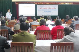 Tập huấn đào tạo và phát triển nguồn nhân lực thương mại điện tử năm 2017