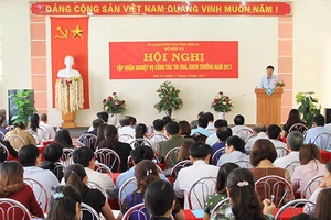 Hội nghị tập huấn nghiệp vụ công tác thi đua, khen thưởng