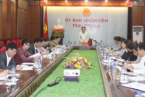 Hội nghị đánh giá tình hình thực hiện làm đường giao thông nông thôn