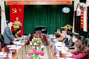Tổ công tác 2289 làm việc với Sở Khoa học & Công nghệ