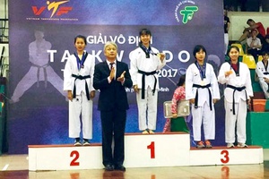 Sơn La giành 4 Huy chương tại giải Giải vô địch Taekwondo toàn quốc năm 2017