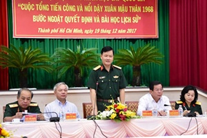 Hội thảo khoa học về Tổng tiến công và nổi dậy Xuân Mậu Thân 1968 sẽ diễn ra vào ngày 29/12