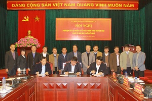 Hội nghị phối hợp với Tập đoàn TH về phát triển vùng nguyên liệu phục vụ Nhà máy chế biến quả