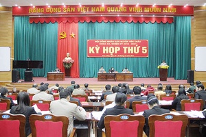 Kỳ họp thứ 5, HĐND huyện Yên Châu khóa XX, nhiệm kỳ 2016-2021