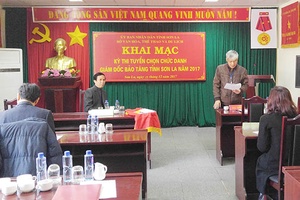 Khai mạc Kỳ thi tuyển chọn chức danh Giám đốc Bảo tàng tỉnh Sơn La