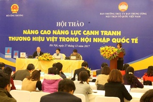 Nâng cao năng lực cạnh tranh của thương hiệu Việt trong hội nhập quốc tế