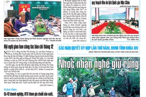 Báo Sơn La, Thứ 6 ngày 29/12/2017
