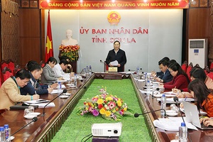 Họp chuẩn bị khởi công Nhà máy chế biến nông sản SI - Vân Hồ và Nhà máy chế biến quả của Tập đoàn TH