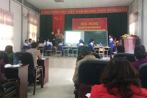 Sông Mã: Hội nghị dạy học trải nghiệm sáng tạo, biên soạn phân phối chương trình