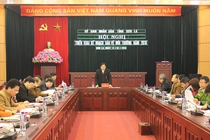 Hội nghị triển khai kế hoạch bảo vệ môi trường năm 2018