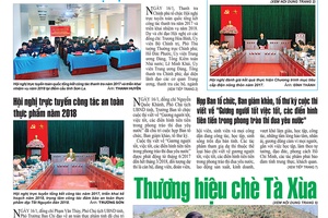 Báo Sơn La, Thứ 4 ngày 17/1/2018