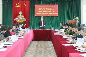 Thành phố triển khai công tác thu ngân sách Nhà nước năm 2018