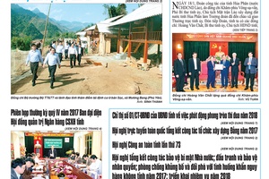 Báo Sơn La, Thứ 2 ngày 22/1/2018
