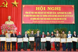 Thành ủy: Hội nghị tổng kết việc thực hiện Quy chế phối hợp số 08