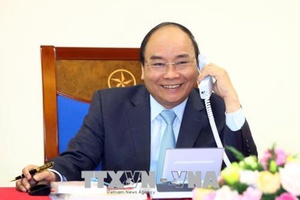 Thủ tướng Nguyễn Xuân Phúc điện thoại chúc mừng Đội tuyển U23 Việt Nam