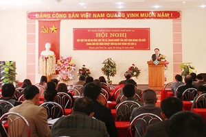 Thành phố: Gặp mặt các hộ gia đình, hợp tác xã, doanh nghiệp sản xuất, kinh doanh tiêu biểu trong lĩnh vực nông nghiệp