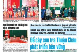 Báo Sơn La, Thứ 4 ngày 31/1/2018