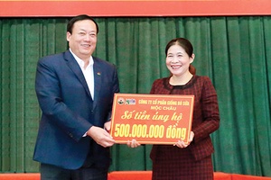 Công ty cổ phần Giống bò sữa Mộc Châu: Nhiều hoạt động thiết thực vì cộng đồng