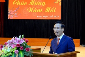 Ban Tuyên giáo Trung ương gặp mặt đầu xuân Mậu Tuất