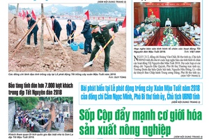 Báo Sơn La, Thứ 5 ngày 22/2/2018
