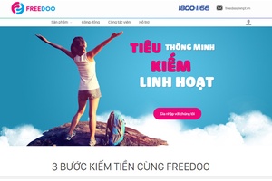 Kinh doanh online Freedoo dựa trên cộng đồng