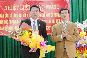 Sở Y tế: Thăm, chúc mừng các cơ sở y tế nhân  kỷ niệm Ngày Thầy thuốc Việt Nam