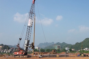 Bảo đảm tiến độ xây dựng trung tâm hành chính tỉnh