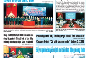 Báo Sơn La, Thứ 2 ngày 12/3/2018