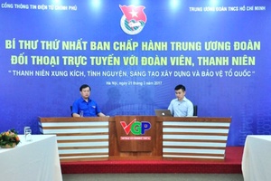 Bí thư thứ nhất Trung ương Đoàn sẽ đối thoại với đoàn viên, thanh niên cả nước