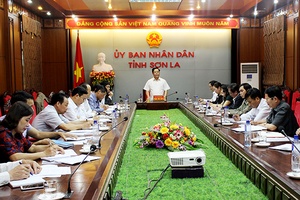 Họp Ban Chỉ đạo, Ban tổ chức Đại hội TDTT tỉnh Sơn La lần thứ VIII