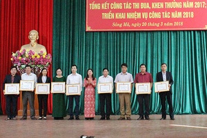 Sông Mã: Triển khai nhiệm vụ công tác thi đua khen thưởng năm 2018