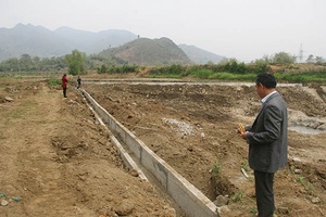 Nhanh chóng khôi phục các công trình thủy lợi phục vụ vụ đông xuân