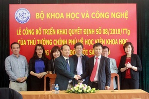 Thành lập Học viện Khoa học, Công nghệ và Đổi mới sáng tạo