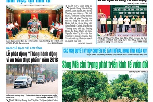Báo Sơn La, Thứ 2 ngày 16/4/2018