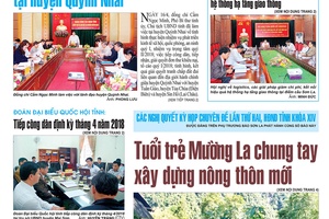 Báo Sơn La, Thứ 3 ngày 17/4/2018