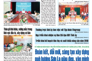 Báo Sơn La, Thứ 2 ngày 23/4/2018