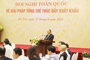 Tìm giải pháp tổng thể thúc đẩy xuất khẩu