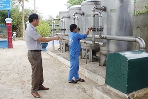 Chi nhánh Cấp nước huyện Yên Châu: Duy trì ổn định việc cấp nước sinh hoạt cho người dân