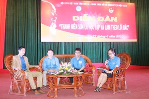 Diễn đàn “Thanh niên Sơn La học tập và làm theo lời Bác” năm 2018