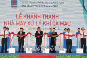 Chủ tịch Quốc hội dự Lễ khánh thành Nhà máy xử lý khí Cà Mau