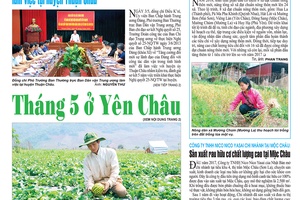 Báo Sơn La, Thứ 6 ngày 4/5/2018