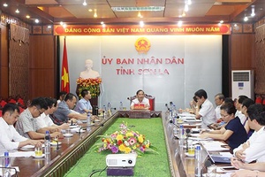 UBND tỉnh làm việc với Công ty Cánh Đồng Vàng về xuất khẩu nông sản năm 2018