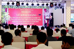 90 học viên được tập huấn công tác dân tộc