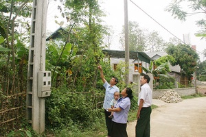 Phong trào “Điện thắp sáng nông thôn” ở Gia Phù