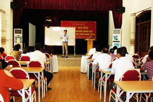 Tập huấn, bồi dưỡng nguồn nhân lực cho các HTX năm 2018