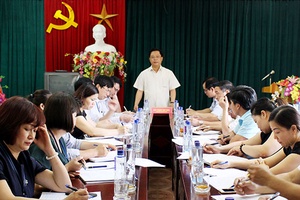 Đồng chí Phó Chủ tịch UBND tỉnh làm việc với Sở Lao động - Thương binh và Xã hội