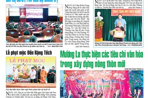 Báo Sơn La, Thứ 5 ngày 17/5/2018
