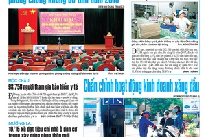 Báo Sơn La, Thứ 5 ngày 24/5/2018