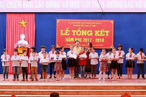 Trường Tiểu học Tô Hiệu: Tổng kết năm học 2017-2018